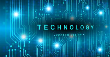 Siber devre gelecekteki teknoloji kavramı