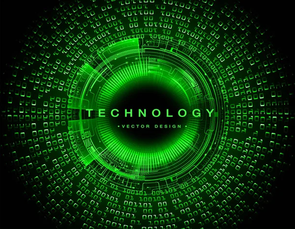 Cibercircuito Futuro Concepto Tecnología Fondo — Archivo Imágenes Vectoriales