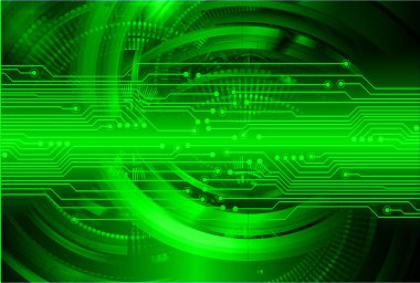 Siber devre gelecekteki teknoloji kavramı