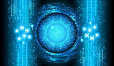 Siber devre gelecekteki teknoloji kavramı