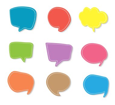 Web sitesi, bilgisayar grafiği, teknoloji ve internet için renkli modern metin kutusu şablonu, afiş