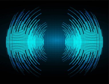 Siber devre gelecekteki teknoloji kavramı