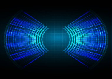 soyut gelecek duvar kağıdı, dijital arkaplan