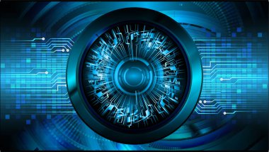 Siber devre gelecekteki teknoloji kavramı