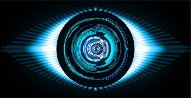 Siber devre gelecekteki teknoloji kavramı