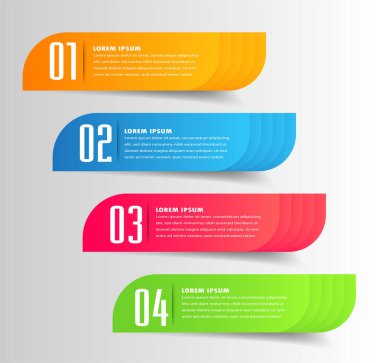 Web sitesi, bilgisayar grafiği, teknoloji ve internet için renkli modern metin kutusu şablonu, afiş