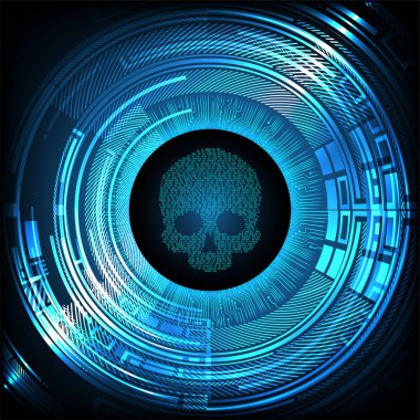 soyut gelecek teknolojisi arkaplanı