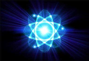 Soyut arkaplan parlaklığı. vektör illüstrasyonu