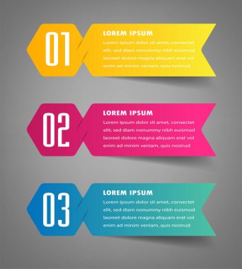 Web sitesi, bilgisayar grafiği, teknoloji ve internet için renkli modern metin kutusu şablonu, afiş