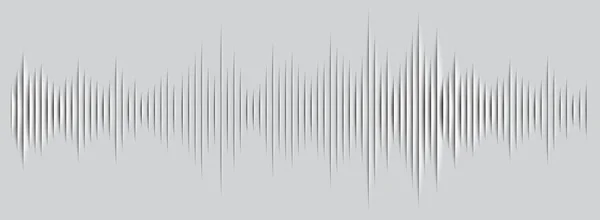 Sound Wave Vector Illustration — Stock Vector