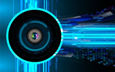 Siber devre gelecekteki teknoloji kavramı