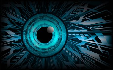 Siber devre gelecekteki teknoloji kavramı