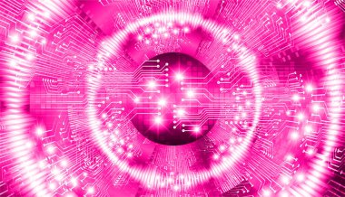 Siber devre gelecekteki teknoloji kavramı