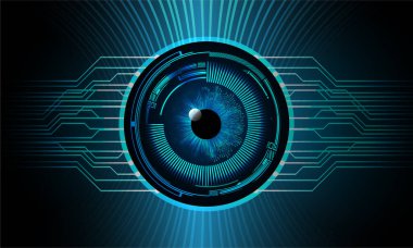 Siber devre gelecekteki teknoloji kavramı