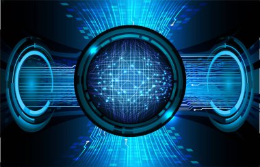 Siber devre gelecekteki teknoloji kavramı