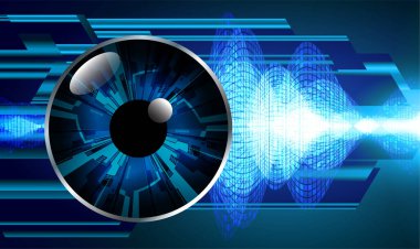 Siber devre gelecekteki teknoloji kavramı