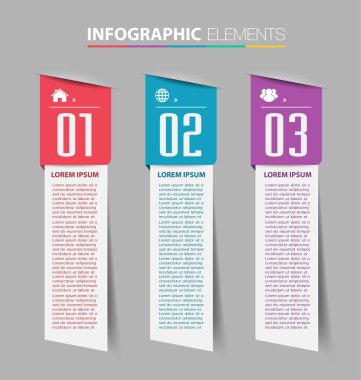 Web sitesi, bilgisayar grafiği, teknoloji ve internet için renkli modern metin kutusu şablonu, afiş