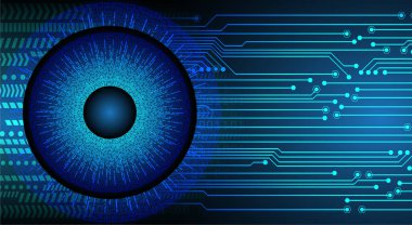 Siber devre gelecekteki teknoloji kavramı