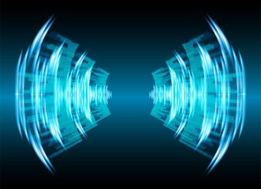 soyut gelecek duvar kağıdı, dijital arkaplan