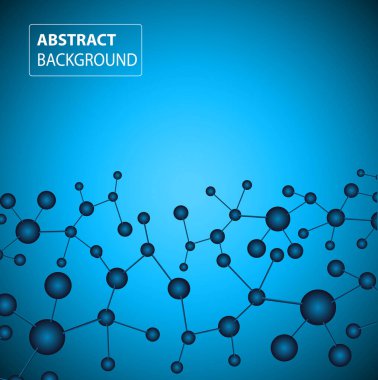 DNA molekül yapısı arka planı. vektör illüstrasyonu