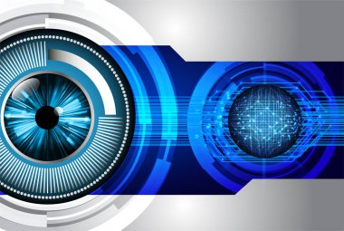 Siber devre gelecekteki teknoloji kavramı