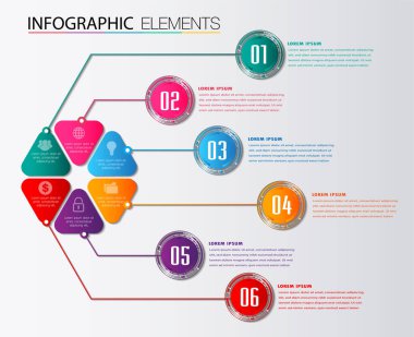 Web sitesi, bilgisayar grafiği, teknoloji ve internet için renkli modern metin kutusu şablonu, afiş