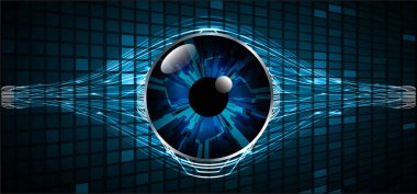 Siber devre gelecekteki teknoloji kavramı