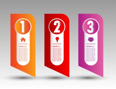 Web sitesi, bilgisayar grafiği, teknoloji ve internet için renkli modern metin kutusu şablonu, afiş