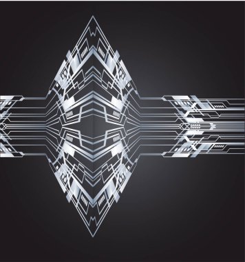 soyut gelecek duvar kağıdı, dijital arkaplan