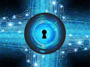 Siber devre gelecekteki teknoloji kavramı