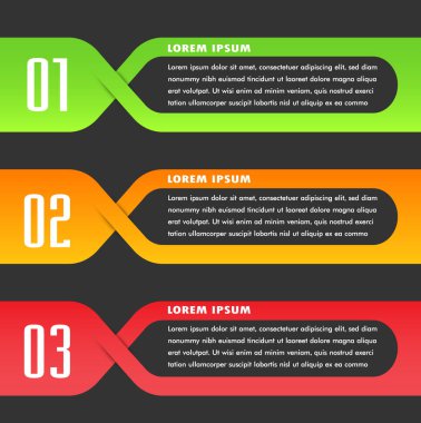 Web sitesi, bilgisayar grafiği, teknoloji ve internet için renkli modern metin kutusu şablonu, afiş