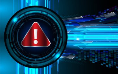 Şeylerin interneti için bir arkaplan vektör illüstrasyonu