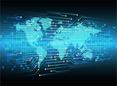 soyut gelecek duvar kağıdı, dijital arkaplan