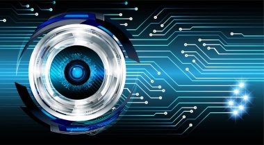 Siber devre gelecekteki teknoloji kavramı