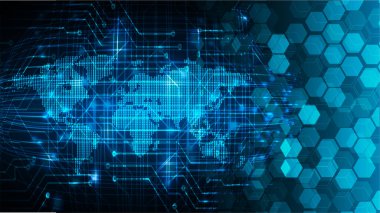 soyut gelecek duvar kağıdı, dijital arkaplan