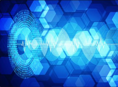 soyut gelecek duvar kağıdı, dijital arkaplan