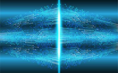 soyut mavi duvar kağıdı, dijital arkaplan