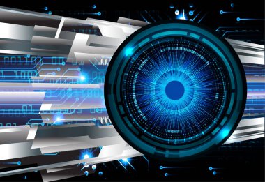 Siber devre gelecekteki teknoloji kavramı