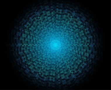 Siber devre gelecekteki teknoloji kavramı