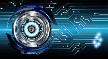 Siber devre gelecekteki teknoloji kavramı