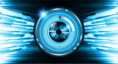 Siber devre gelecekteki teknoloji kavramı