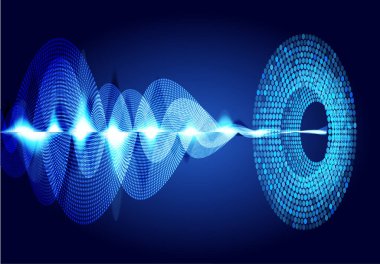 göz siber devre gelecekteki teknoloji konsepti
