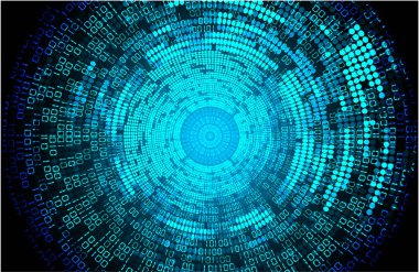 göz siber devre gelecek teknoloji konsepti arka plan, küresel soyut arkaplan