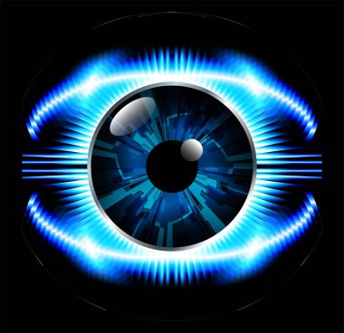 Siber devre gelecekteki teknoloji kavramı