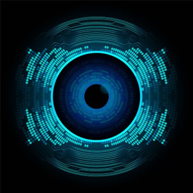 Siber devre gelecekteki teknoloji kavramı