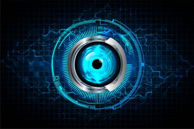 Siber devre gelecekteki teknoloji kavramı