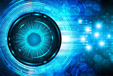 Siber devre gelecekteki teknoloji kavramı