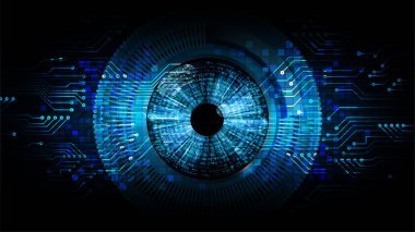 Siber devre gelecekteki teknoloji kavramı