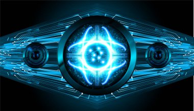 Siber devre gelecekteki teknoloji kavramı