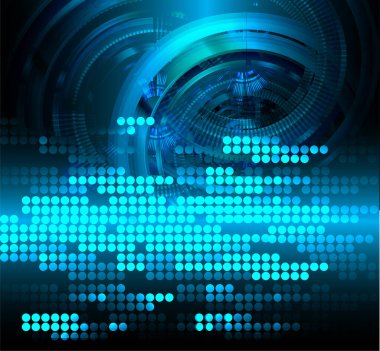 soyut gelecek duvar kağıdı, dijital arkaplan